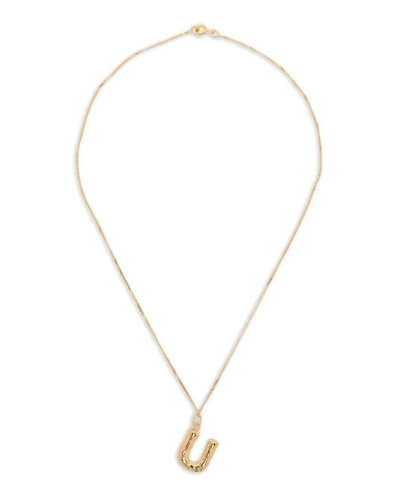 Completedworks U-pendant necklace - Gold Gold