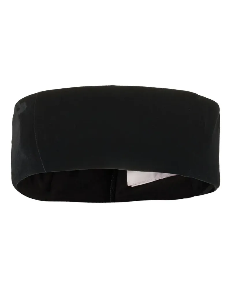 Carolina Herrera New York Bandeau-Top aus Samt - Schwarz Schwarz
