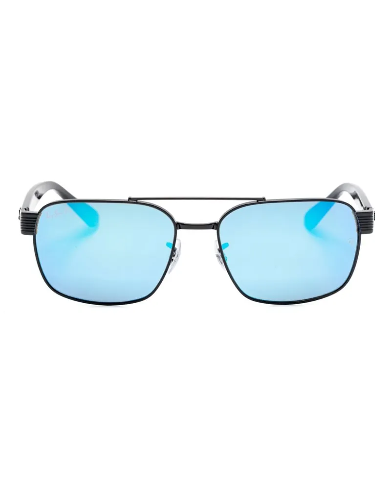Ray Ban Chromance Sonnenbrille - Schwarz Schwarz