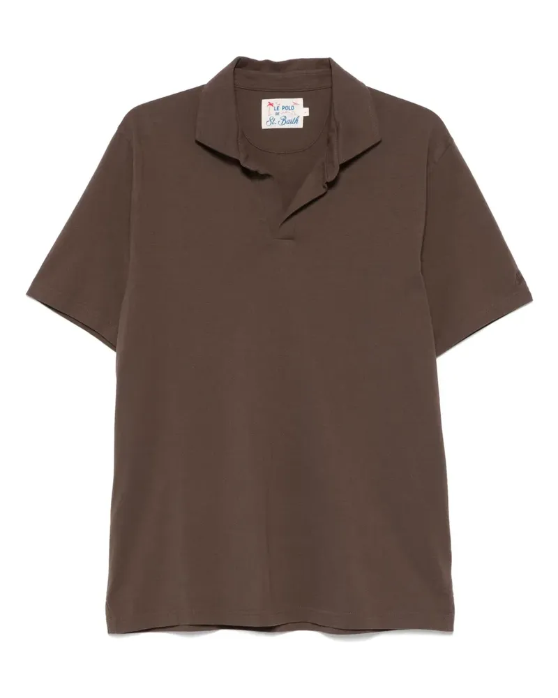 MC2 Saint Barth Klassisches Poloshirt - Braun Braun