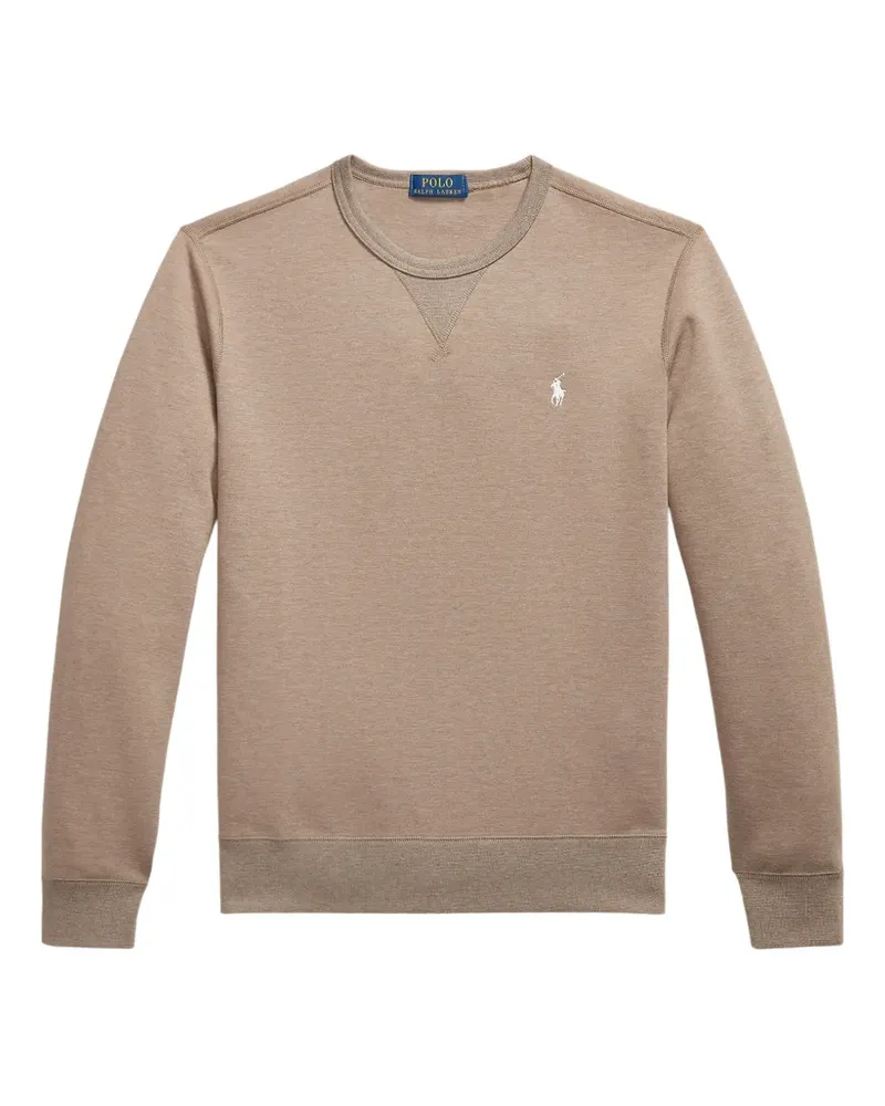 Ralph Lauren logo-embroidered sweater - Nude Nude