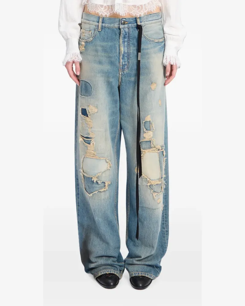 Ann Demeulemeester Jakoba Straight-Leg-Jeans - Blau Blau