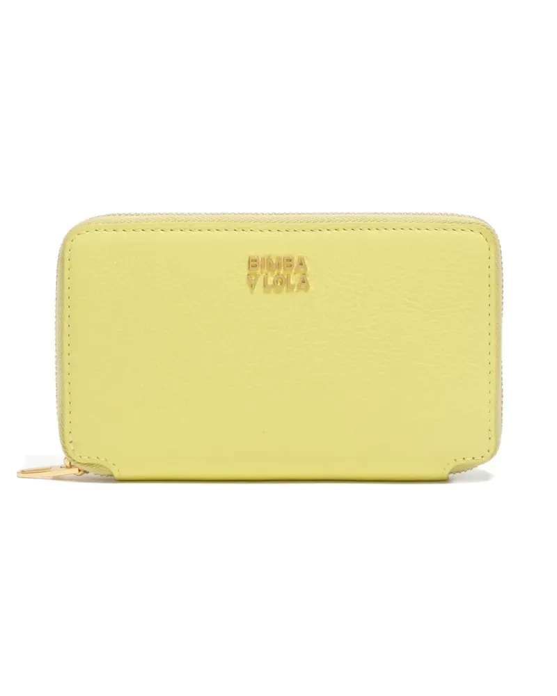 BIMBA Y LOLA zip-around leather purse - Gelb Gelb