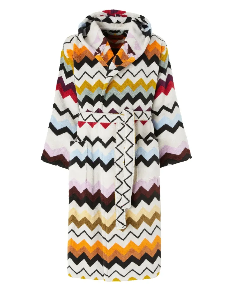 Missoni Home Murrina Morgenmantel - Weiß Weiß