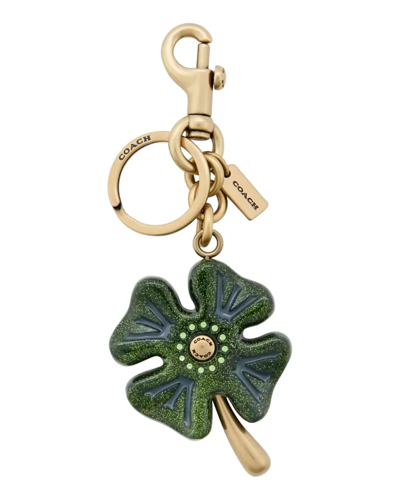 Coach Four Leaf Clover keyring - Grün Grün