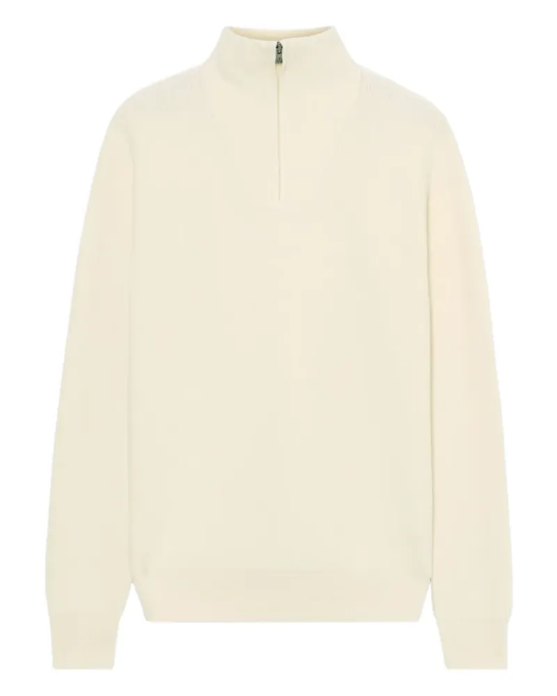 Brooks Brothers Pullover mit Reißverschluss - Nude Nude