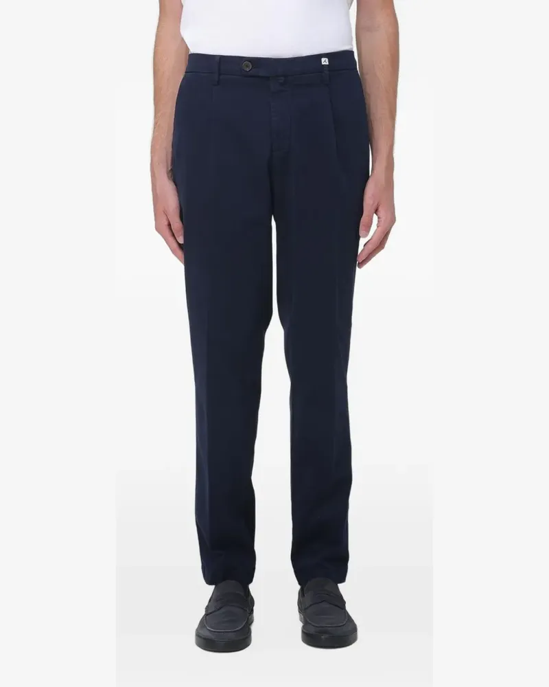 MYTHS pleated-detail trousers - Blau Blau