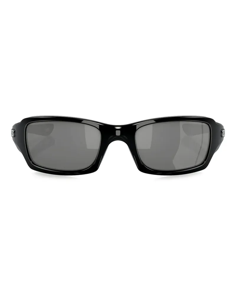 Oakley Sonnenbrille mit eckigem Gestell - Schwarz Schwarz