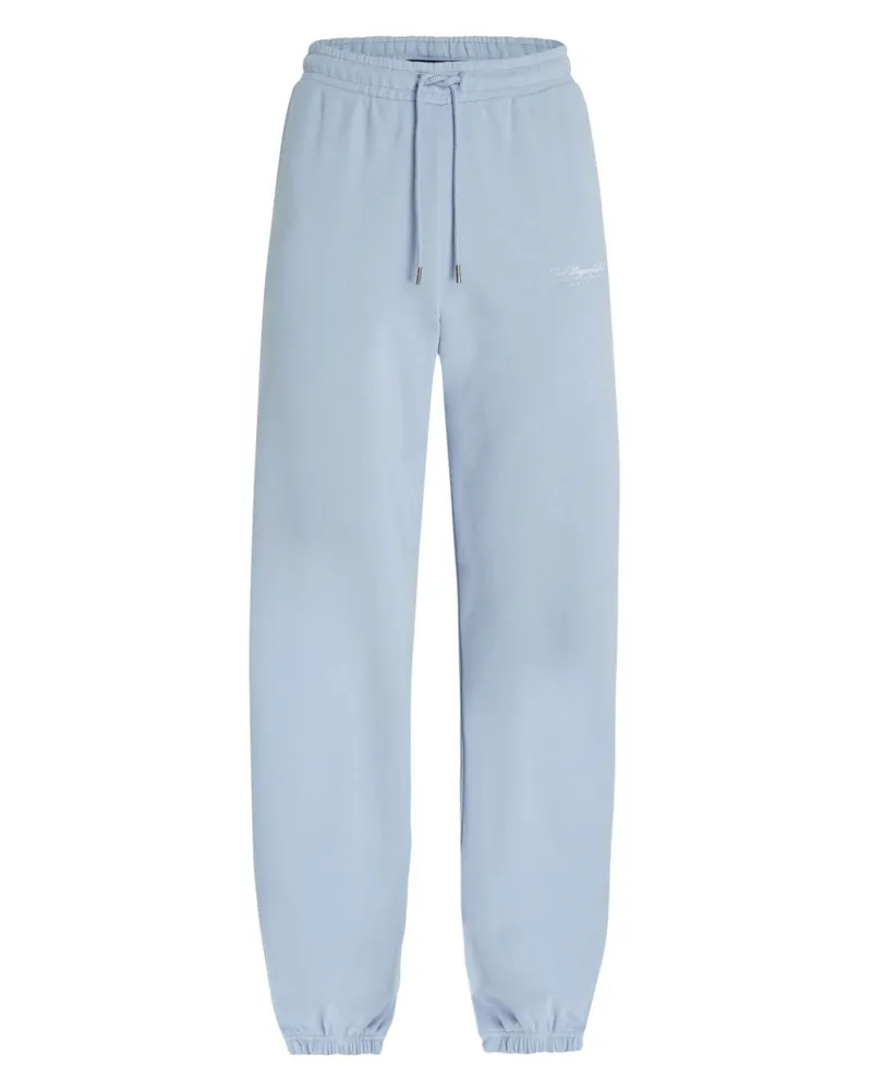 Karl Lagerfeld Hotel Karl Jogginghose aus Bio-Baumwolle - Blau Blau