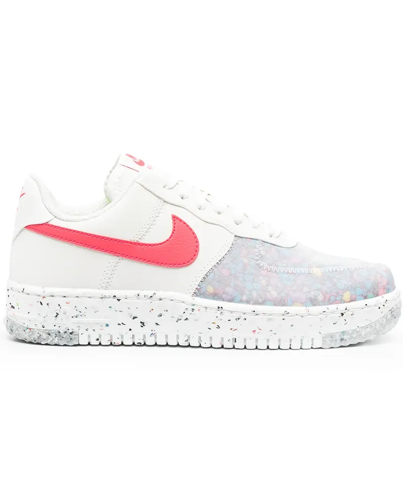 Nike Air Force 1 Low Crater WMNS "Siren Red" - Weiß Weiß