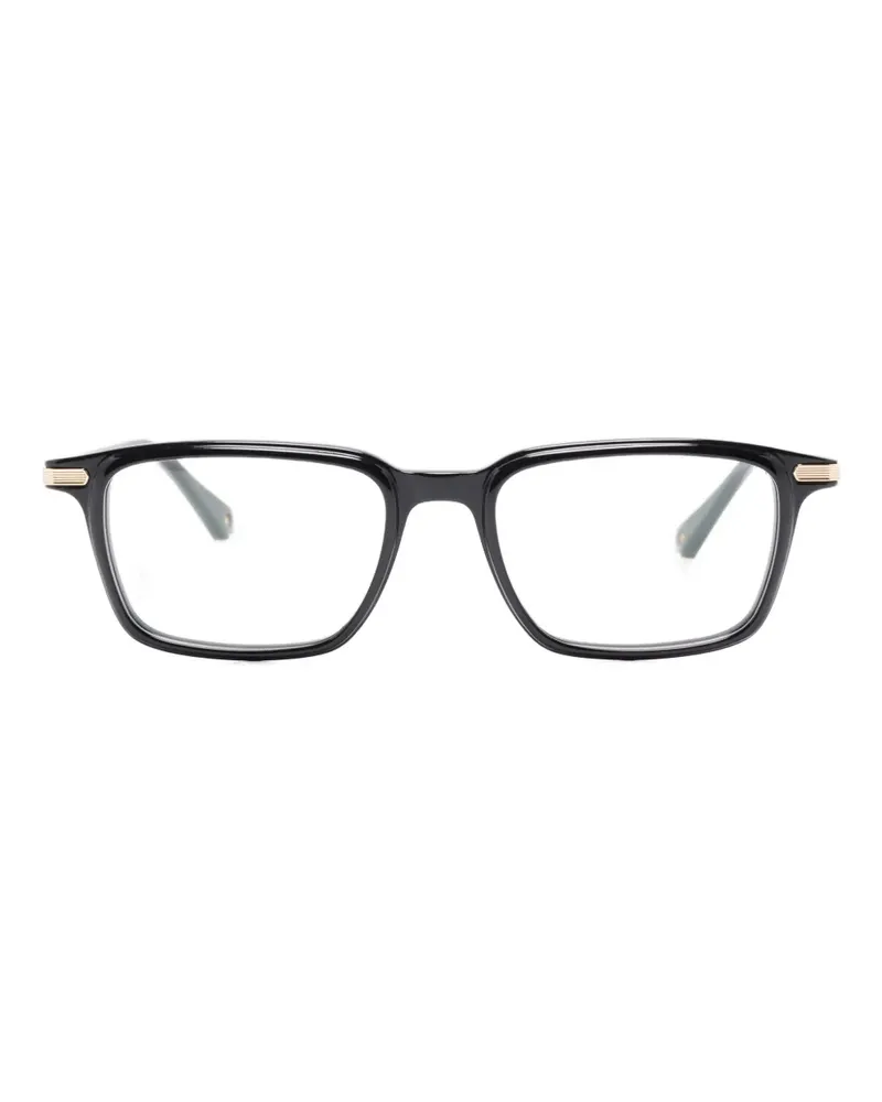 Cartier Brille mit eckigem Gestell - Schwarz Schwarz