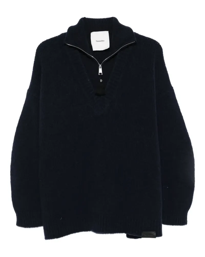 Nanushka Kylen Pullover mit Quasten - Blau Blau