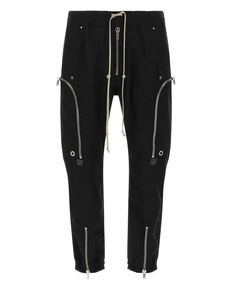 Rick Owens Cargohose mit Reißverschlussdetail - Schwarz Schwarz