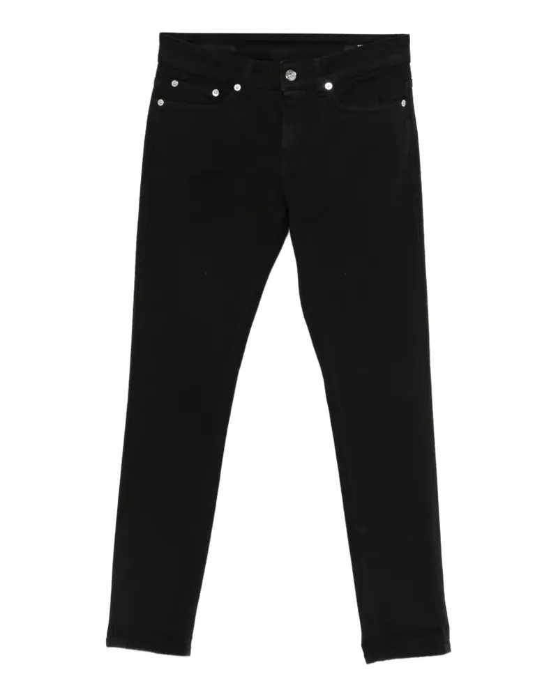 Dondup cotton denim - Schwarz Schwarz