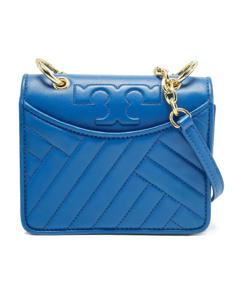 Tory Burch Alexa quilted leather shoulder bag - Blau Blau
