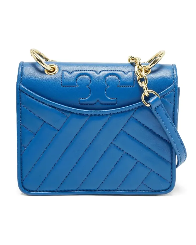 Tory Burch Alexa quilted leather shoulder bag - Blau Blau