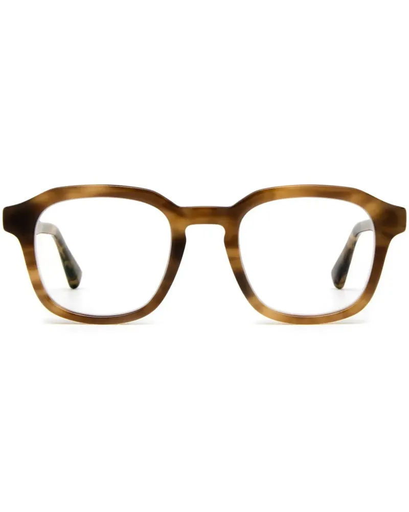 Mykita BADU Brille mit eckigem Gestell - Braun Braun