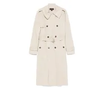 Inox Trenchcoat im Oversized-Look - Nude