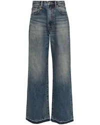 R13 Lockere D'arcy Jeans Blau