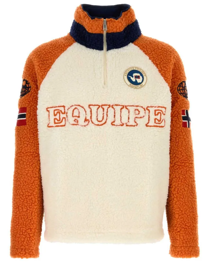 Napapijri Equipe Fleece-Sweatshirt - Nude Nude