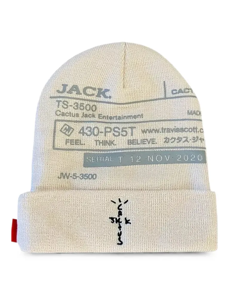 Travis Scott Cactus Jack System I Beanie - Nude Nude