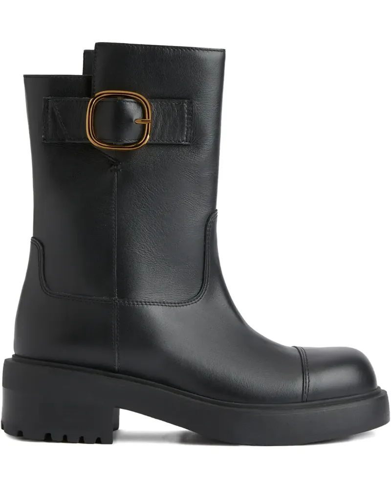Giuseppe Zanotti LORI Stiefel mit Schnallendetail - Schwarz Schwarz