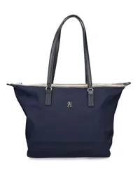 Tommy Hilfiger Signature Zip Tote Bag Blau