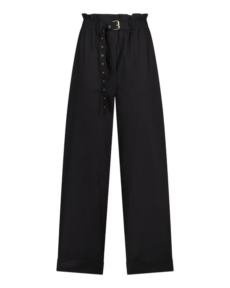 Liu Jo Hose mit Gürtel - Schwarz Schwarz