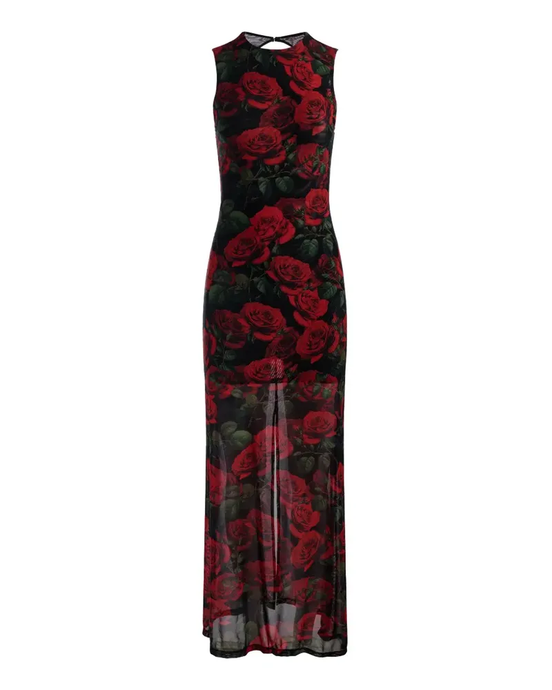 Alice + Olivia Minikleid mit Print - Schwarz Schwarz