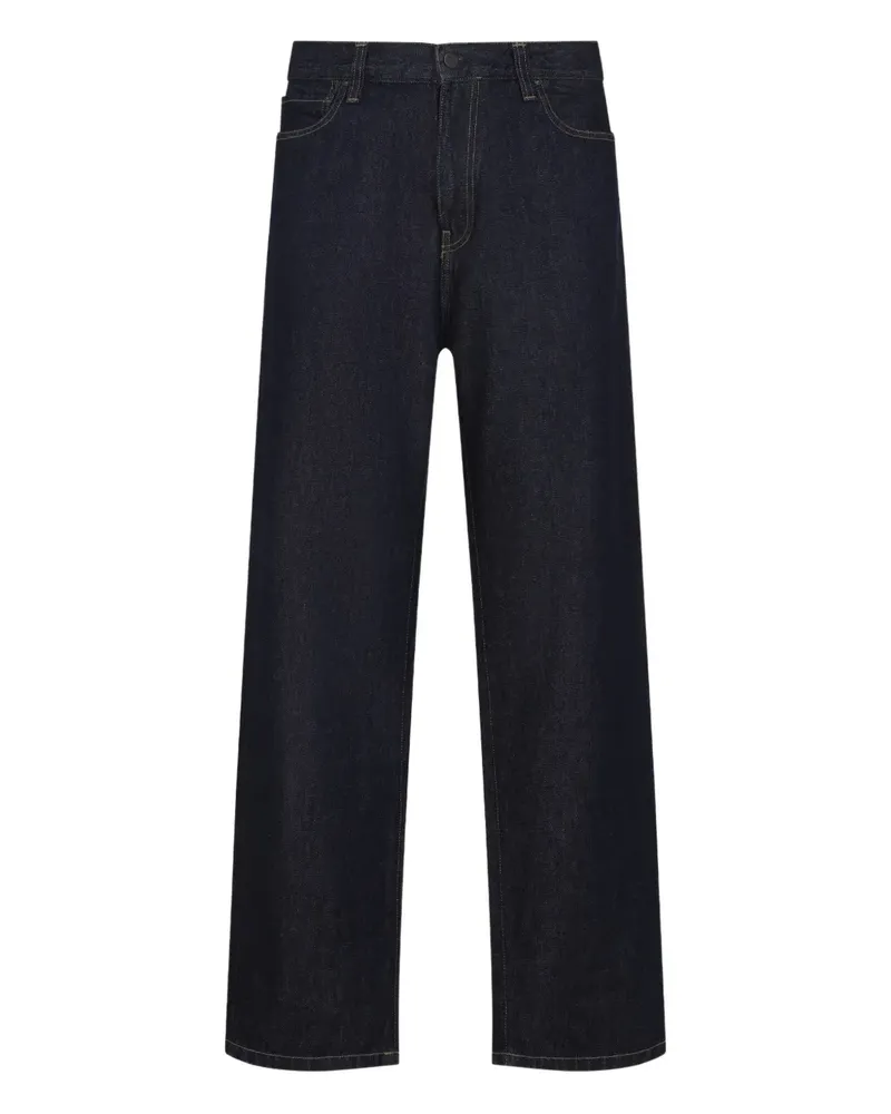 Carhartt WIP Jeans mit Logo-Patch - Blau Blau