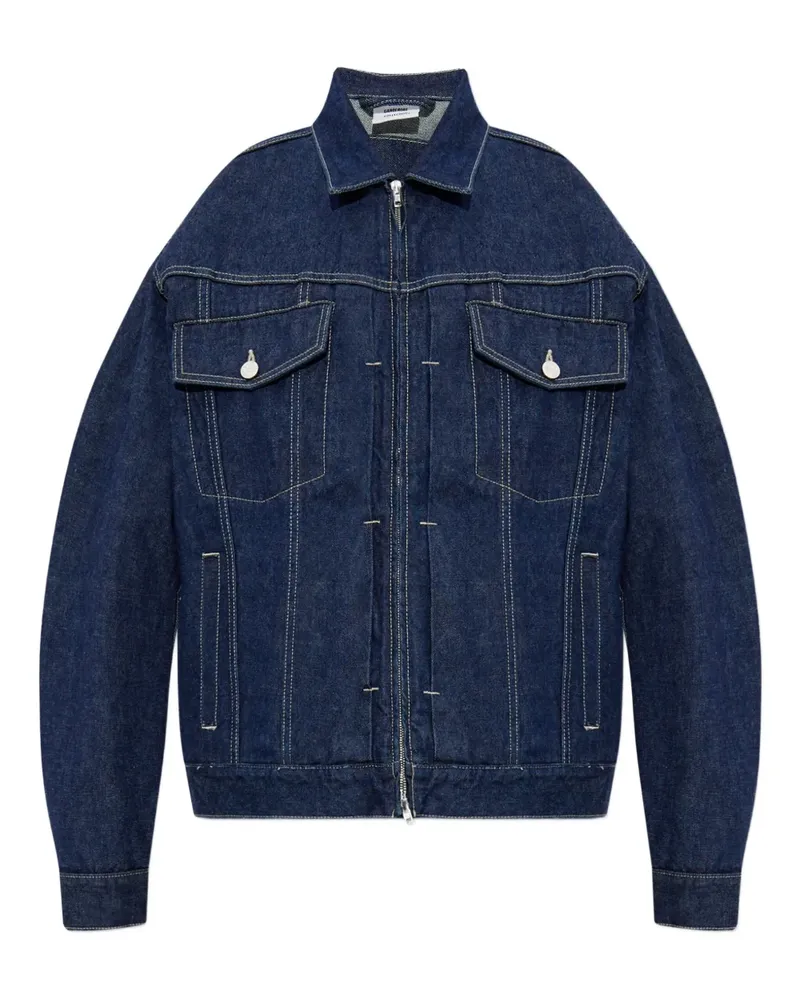 VETEMENTS Jacke mit Klappentasche - Blau Blau