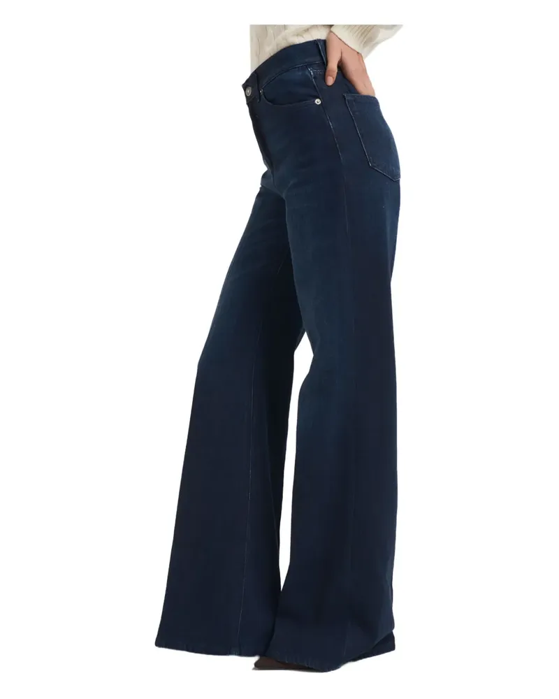 Dondup cotton flared jeans - Blau Blau