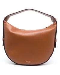 Aspinal of London Klassische Hobo-Tasche Braun