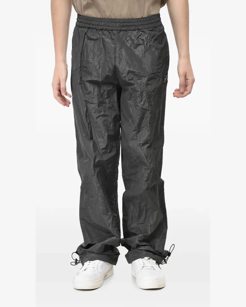 OFF-WHITE ankle-drawstring trousers - Schwarz Schwarz