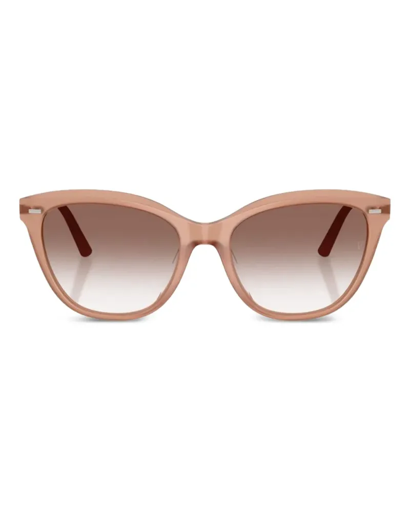 Oliver Peoples Mrs Federer Cat-Eye-Sonnenbrille - Braun Braun