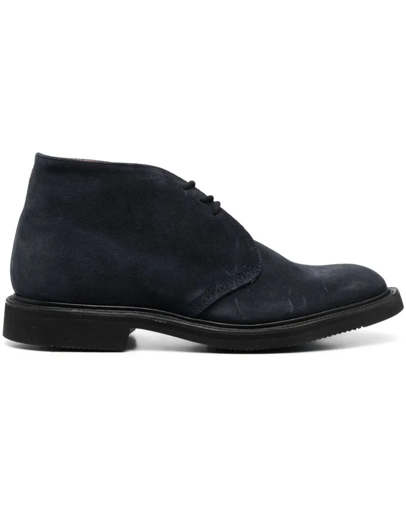Tricker's Aldo Chukka-Boots aus Wildleder - Blau Blau