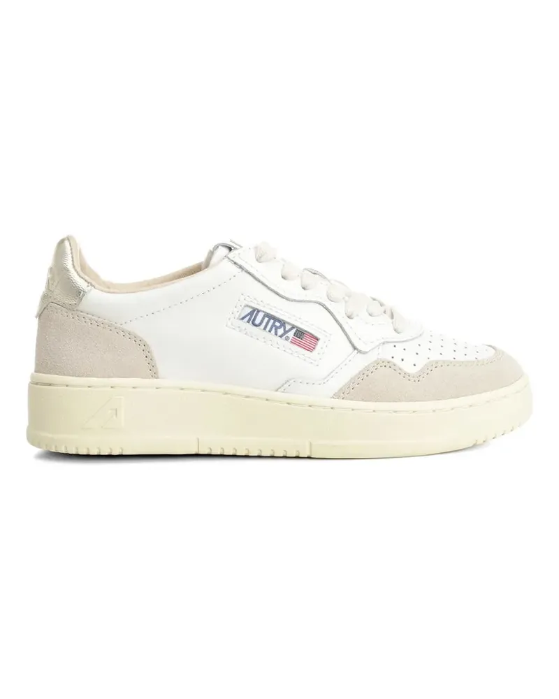 AUTRY Medalist low leather sneakers - Weiß Weiß