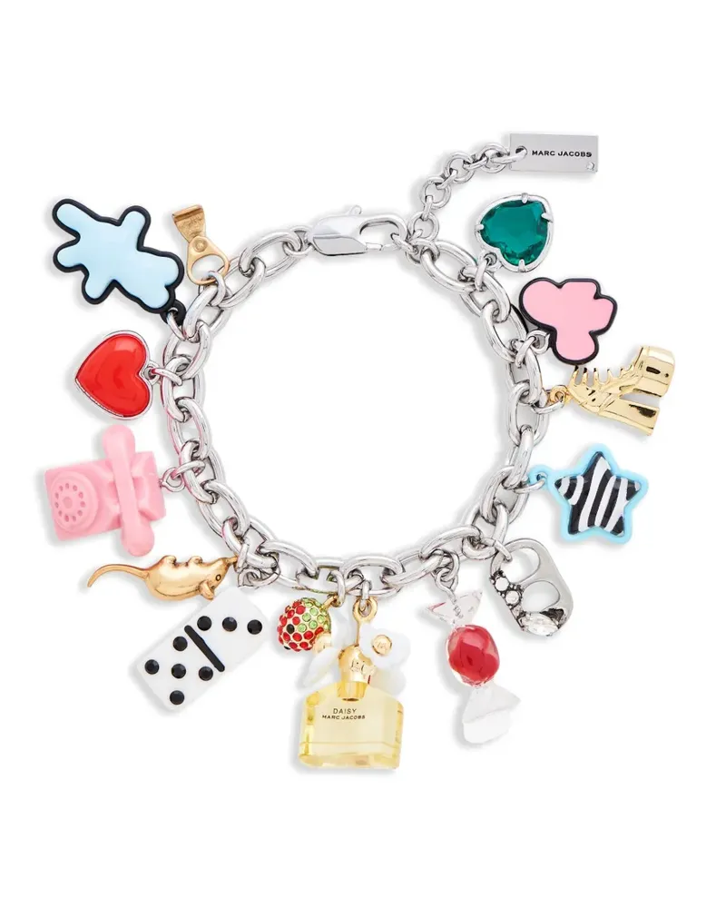 Marc Jacobs Sticker Statement Armband - Silber Silber