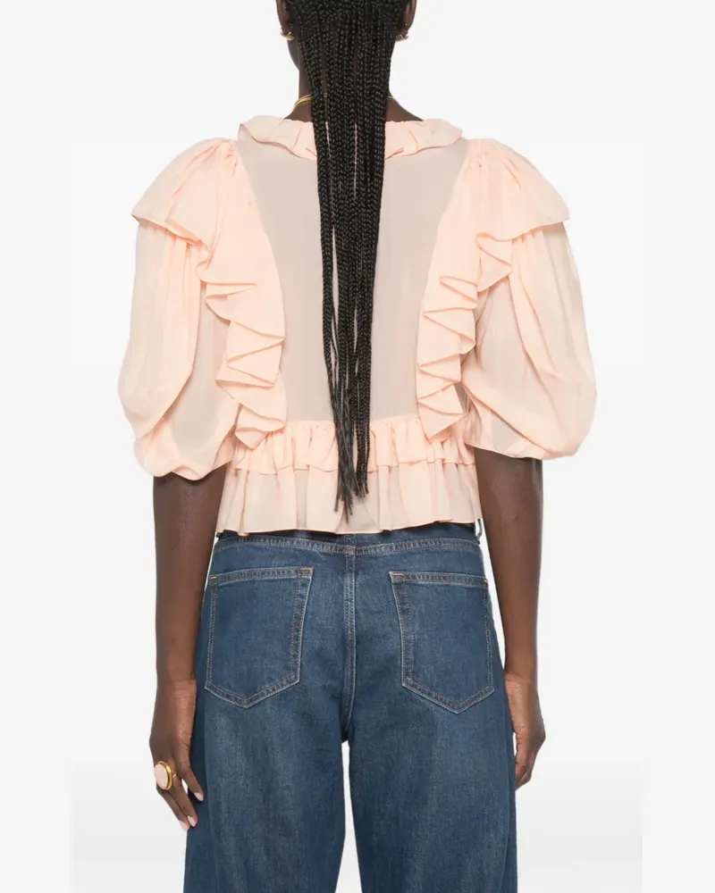 Chloé ruffled blouse - Rosa Rosa