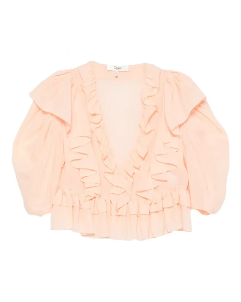 Chloé ruffled blouse - Rosa Rosa