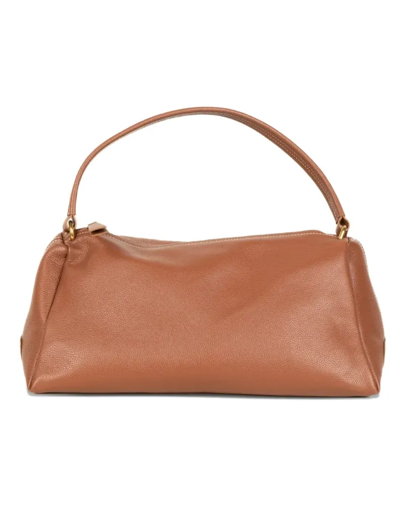 GAVAZZENI Nora tote bag - Braun Braun