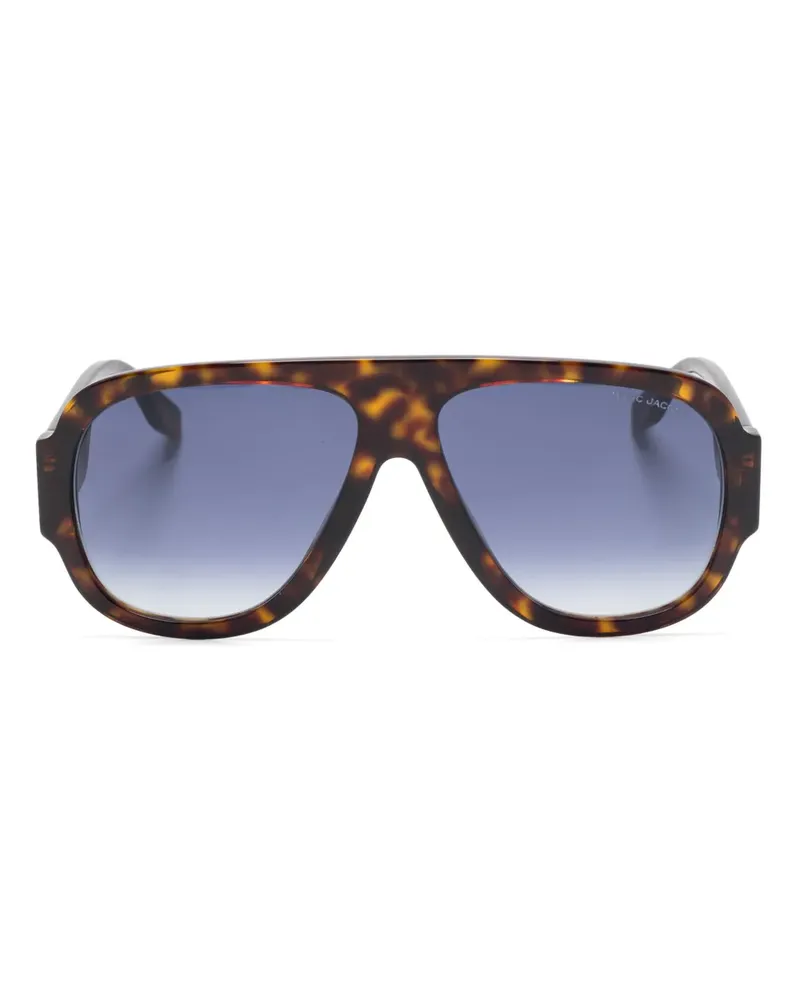Marc Jacobs Klassische Pilotenbrille - Braun Braun