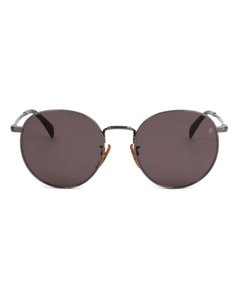 EYEWEAR by DAVID BECKHAM Sonnenbrille mit rundem Gestell - Silber Silber
