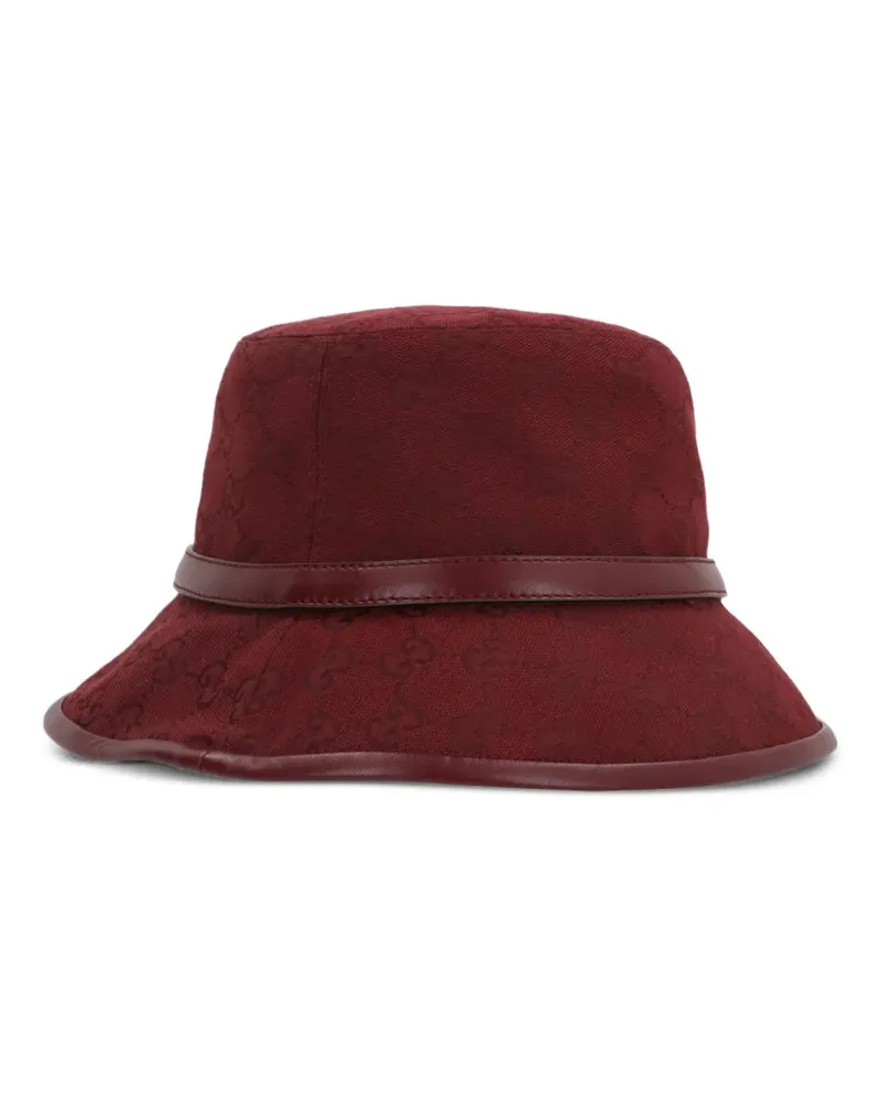 Gucci Fischerhut mit GG-Monogramm - Rot Rot