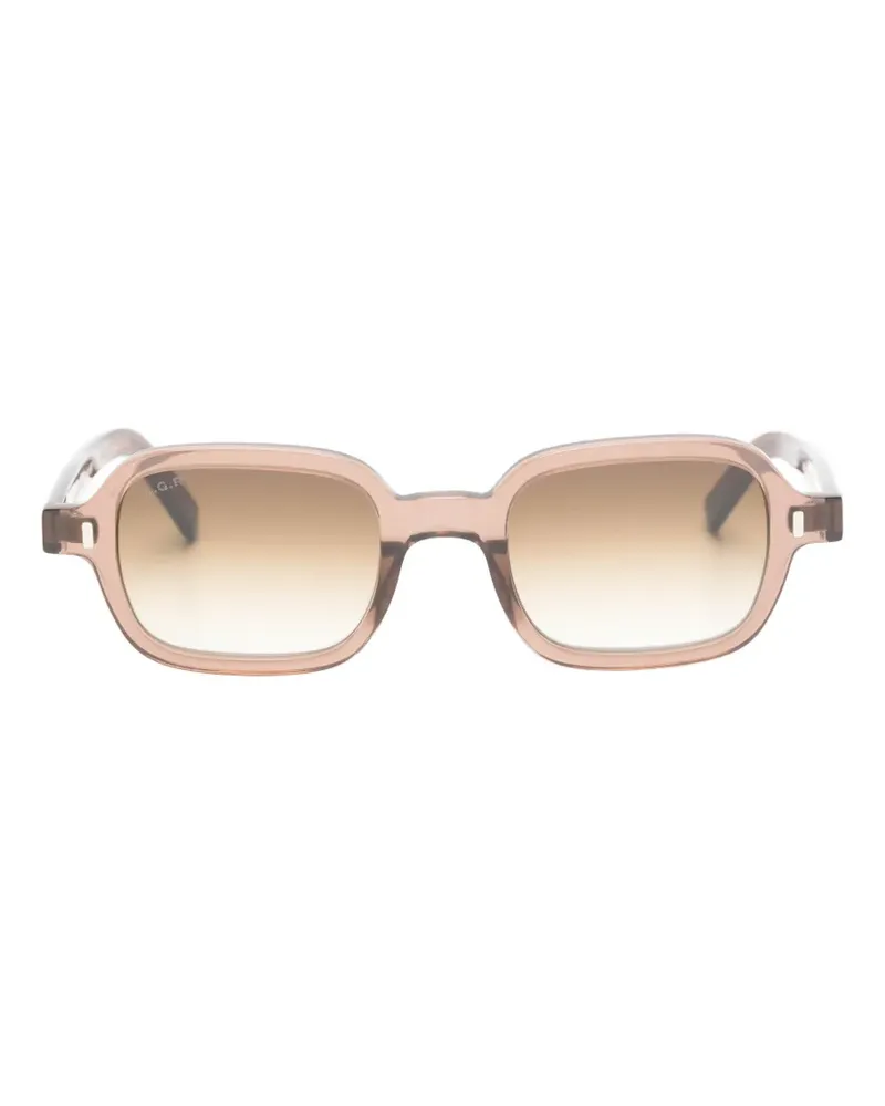 L.G.R. Marrakech Bold rectangle-frame sunglasses - Braun Braun