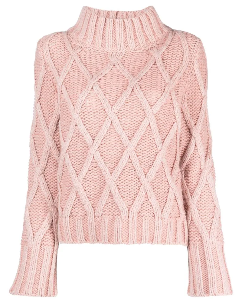 Fabiana Filippi Gestrickter Pullover - Rosa Rosa