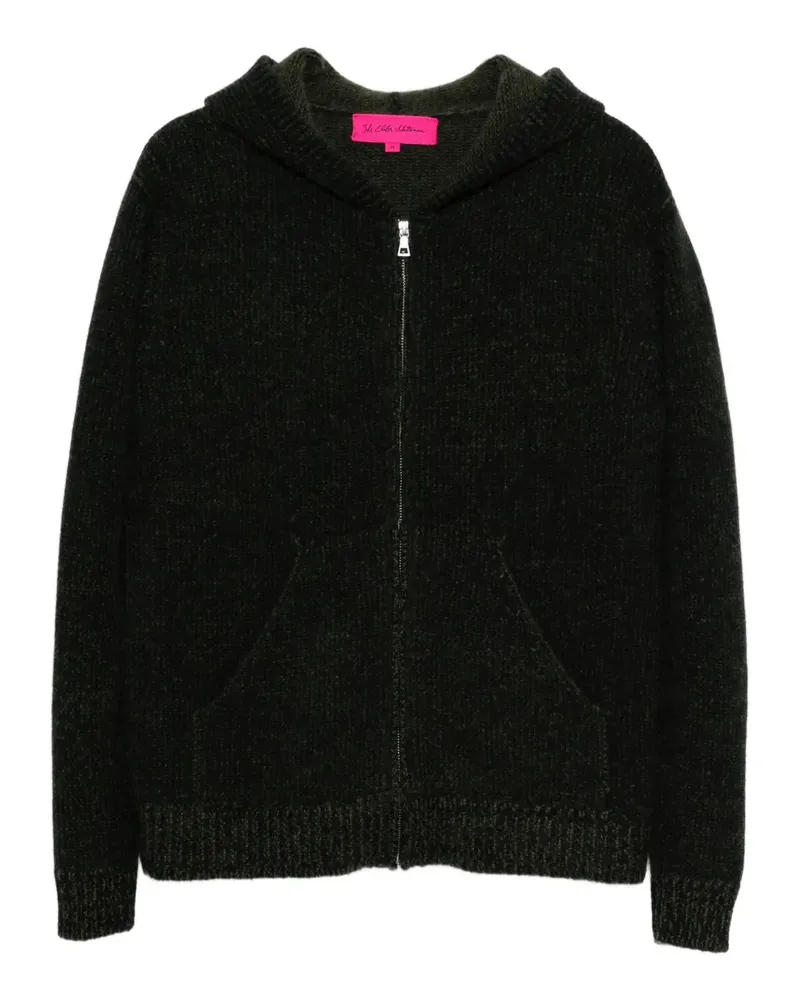 The Elder Statesman Cardigan mit Falten - Grün Grün