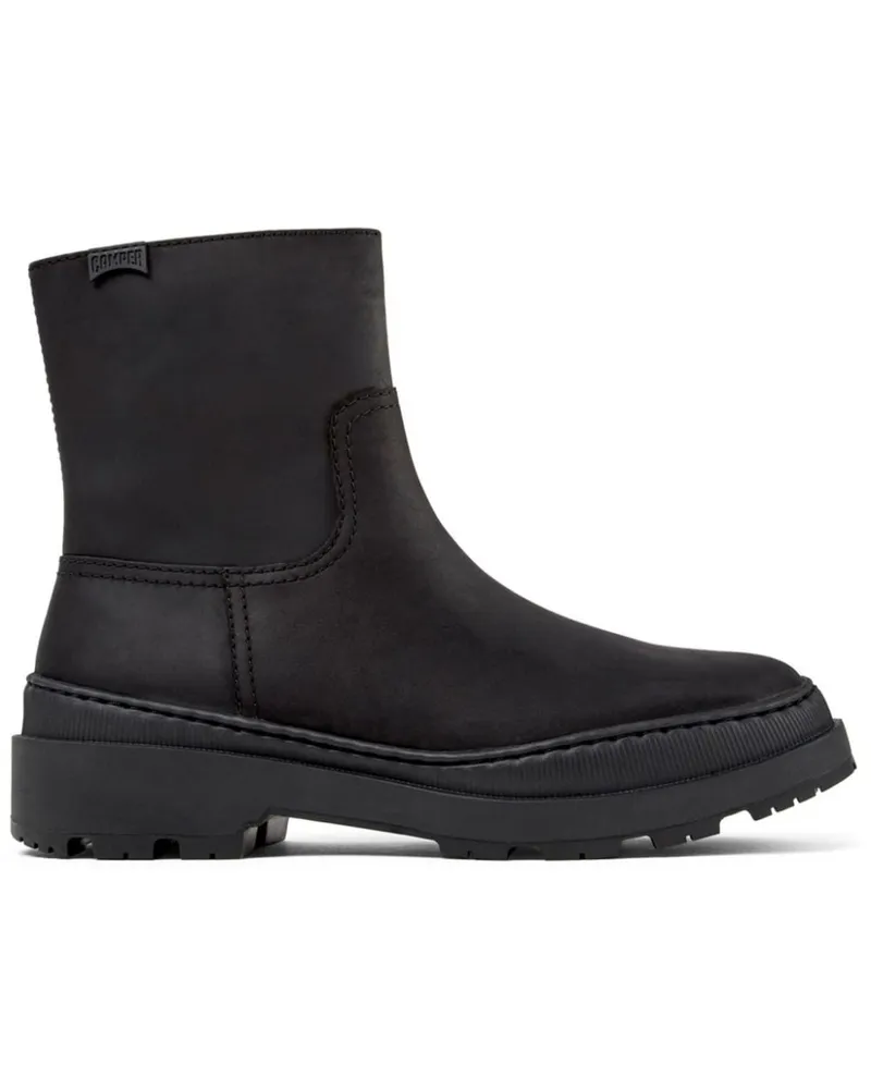Camper Brutus Trek Chelsea-Boots - Schwarz Schwarz