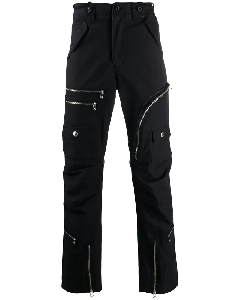 FACETASM Hose mit lockerem Schnitt - Schwarz Schwarz