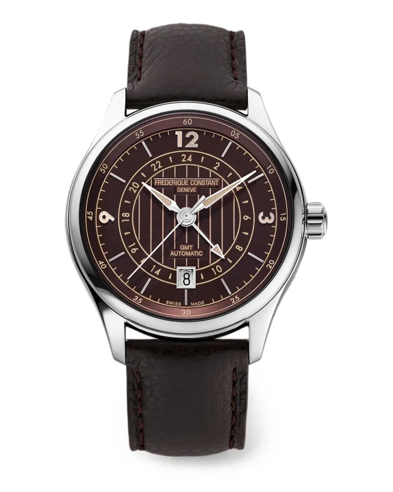 Frédérique Constant x Riva Historical Society Classics Runabout GMT 42mm watch - Braun Braun